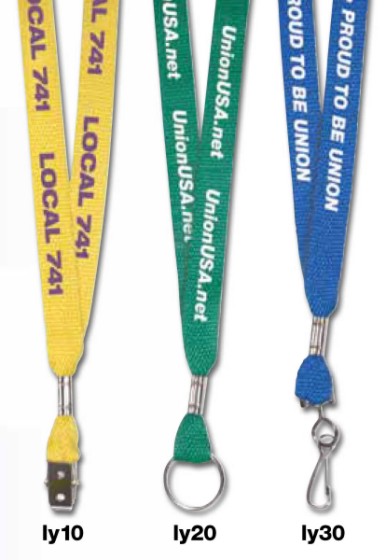 Union Printed Lanyards, Made in USA